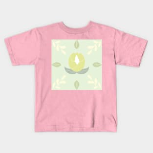 Pastel flower seamless pattern Kids T-Shirt